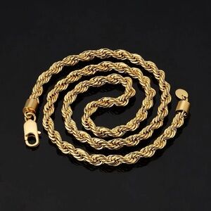 6mm Rope Chains Stainless Steel